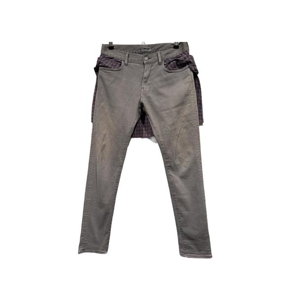 Undercover Layered Flannel Jeans - SS12 - Picture 1 of 6